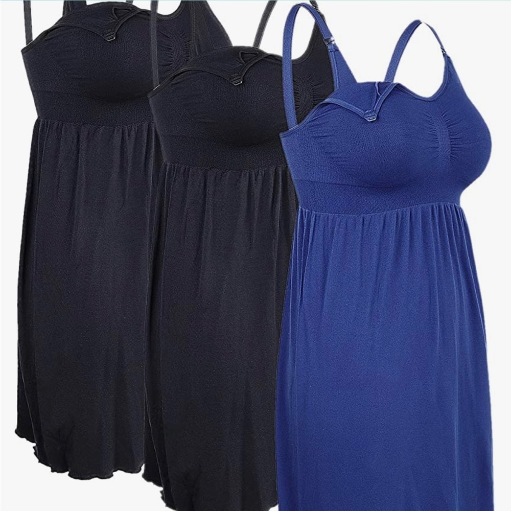 Maternity nursing gowns, nightgown